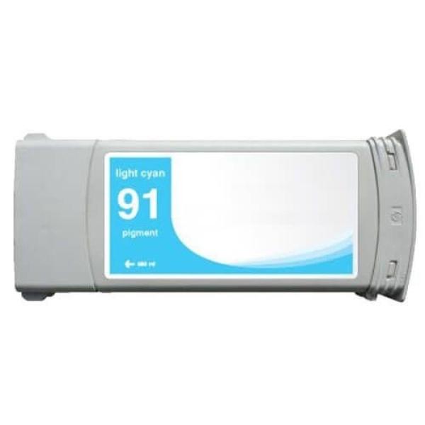 HP 91 Cyan Light Cartucho de Tinta Pigmentada Generico - Reemplaza C9470A