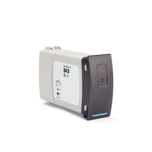 HP 843C Cyan Cartucho de Tinta Pigmentada Generico - Reemplaza C1Q66A