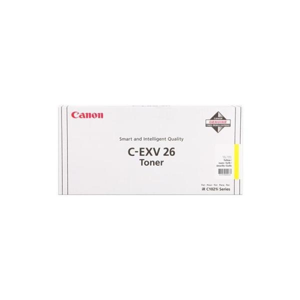 Original Canon CEXV26 Amarillo Cartucho de Toner - 1657B006