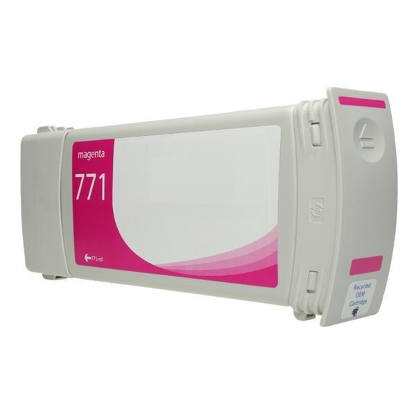 HP 771C Magenta Cartucho de Tinta Pigmentada Generico - Reemplaza B6Y09A