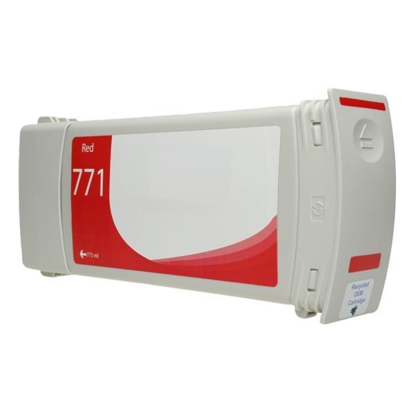 HP 771C Rojo Cromatico Cartucho de Tinta Pigmentada Generico - Reemplaza B6Y08A
