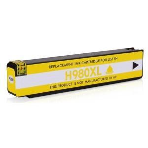 HP 980 Amarillo Cartucho de Tinta Pigmentada Generico - Reemplaza D8J09A