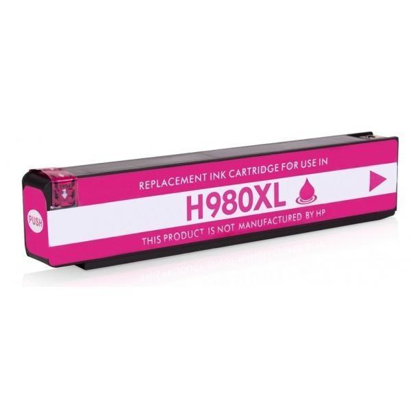 HP 980 Magenta Cartucho de Tinta Pigmentada Generico - Reemplaza D8J08A
