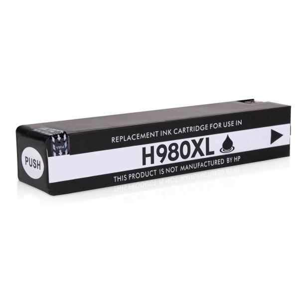 HP 980 Negro Cartucho de Tinta Pigmentada Generico - Reemplaza D8J10A