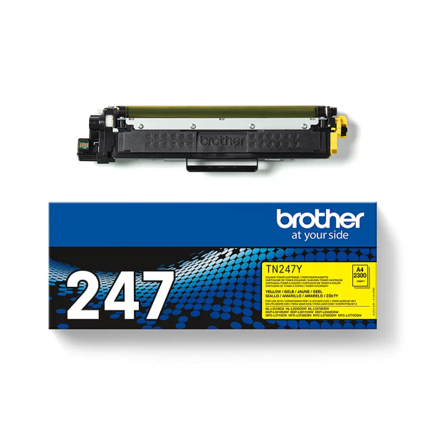 Cartucho de tóner Amarillo original Brother TN247Y