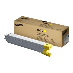 Original Samsung CLT-Y659S Amarillo Cartucho de Toner - SU570A