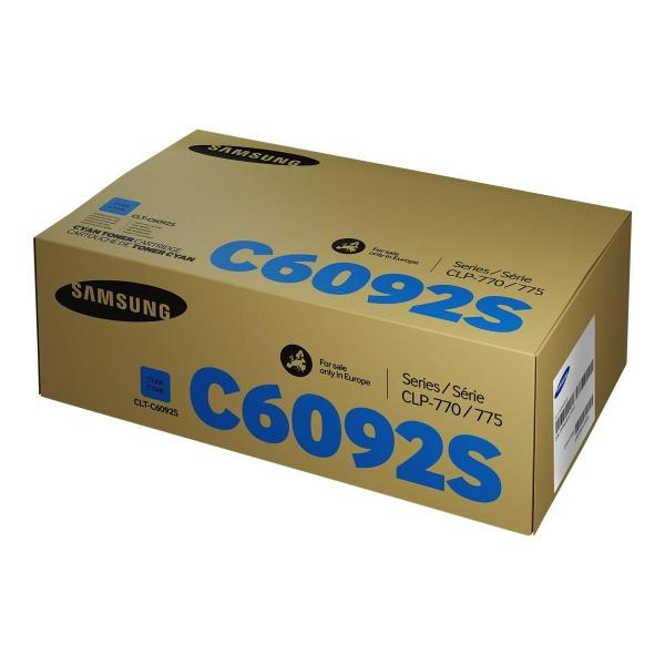 Original Samsung CLP770/CLP775 Cyan Cartucho de Toner - CLT-C6092S/SU082A