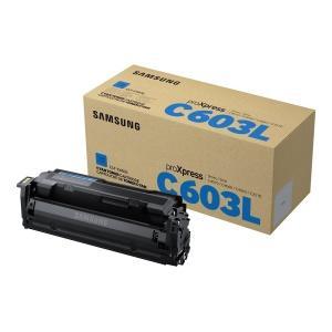 Original Samsung CLT-C603L Cyan Cartucho de Toner - SU080A