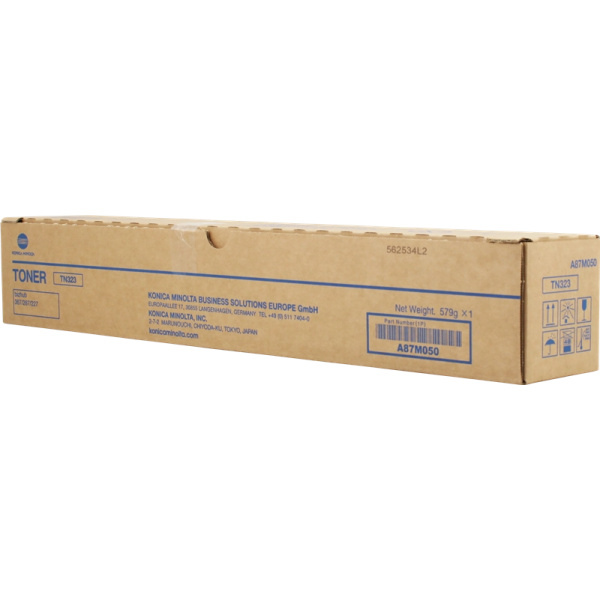 Original Konica Minolta TN323 Negro Cartucho de Toner - A87M050