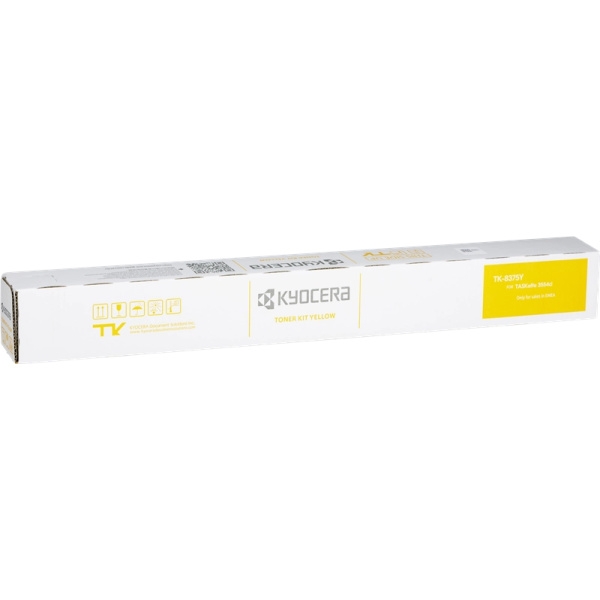 Original Kyocera TK8375 Amarillo Cartucho de Toner  - 1T02XDANL0-TK8375Y