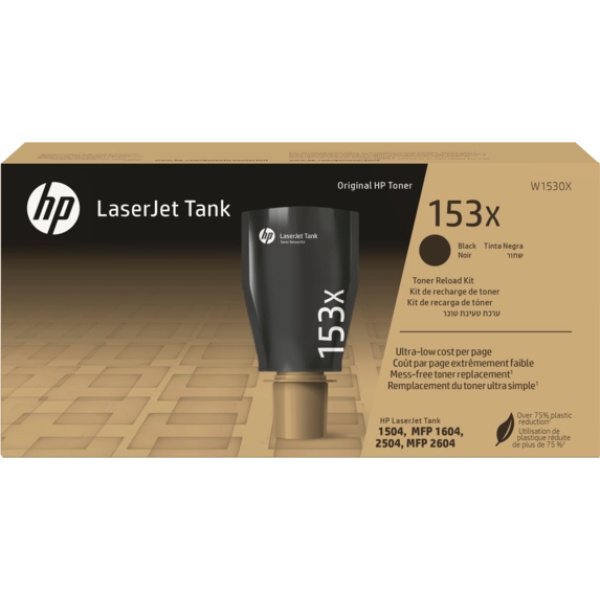 Original HP W1530X Negro Kit de Recarga de Toner - 530X