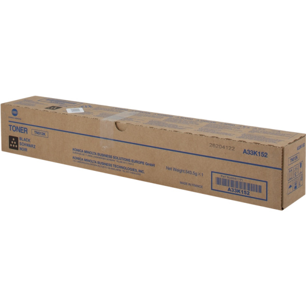 Original Konica Minolta TN512 Negro Cartucho de Toner - TN512K/A33K152