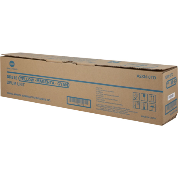 Original Konica Minolta DR512 Tambor de Imagen - DR512CMY/A2XN0TD (Drum)