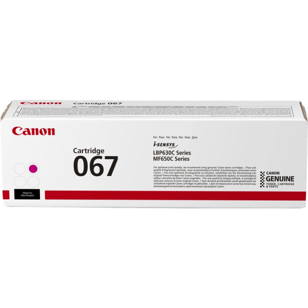 Original Canon 067 Magenta Cartucho de Toner - 5100C002