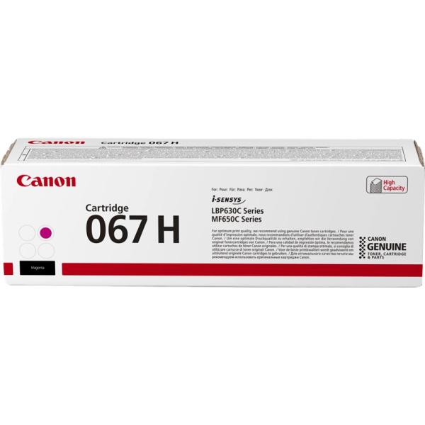 Original Canon 067H Magenta Cartucho de Toner - 5104C002