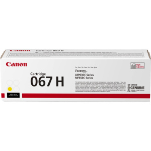 Original Canon 067H Amarillo Cartucho de Toner - 5103C002