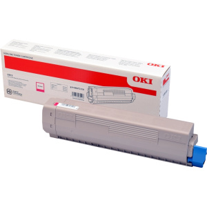 Original OKI C813 Magenta Cartucho de Toner - 46471114