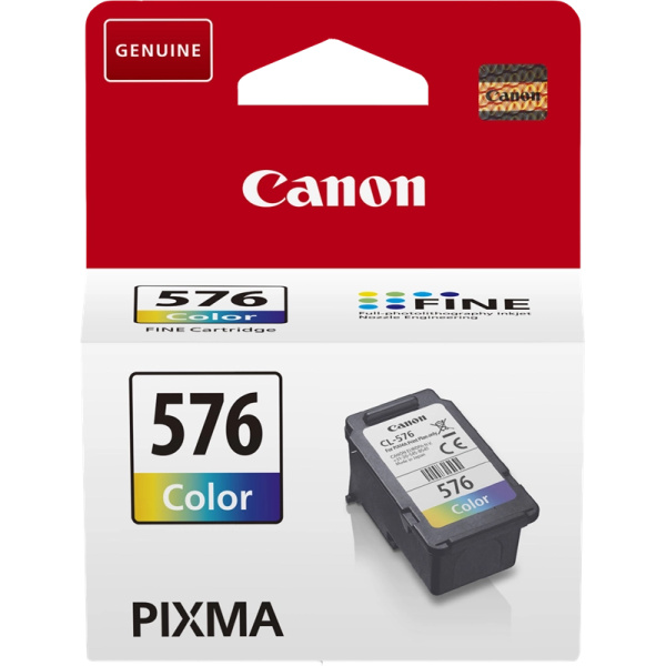 Original Canon CL576 Color Cartucho de Tinta - 5442C001