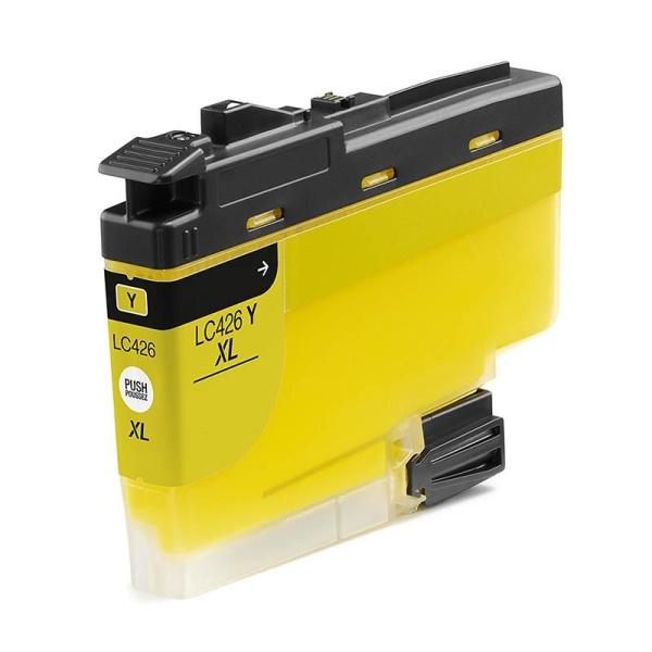 Compatible Brother LC426XL Amarillo Cartucho de Tinta Pigmentada  LC426XLY