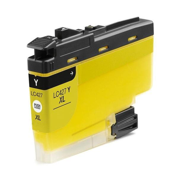 Compatible Brother LC427XL Amarillo Cartucho de Tinta Pigmentada LC427XLY