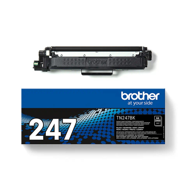Cartucho de tóner Negro original Brother TN247BK