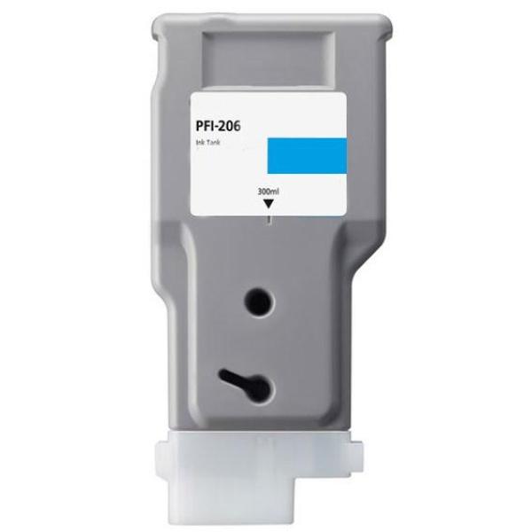 Cartucho de tinta Cian compatible Canon PFI206