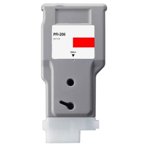 Cartucho de tinta Rojo compatible Canon PFI206