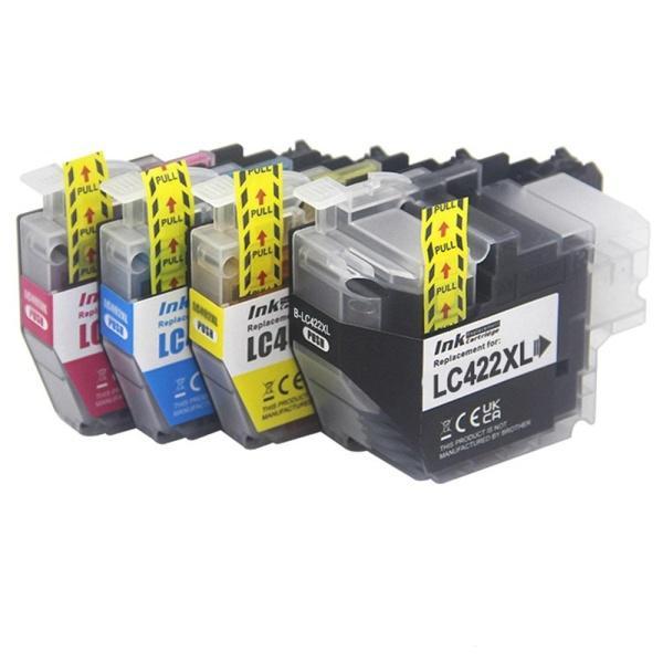 Cartucho de tinta XL Alta Capacidad compatible Brother LC422XL