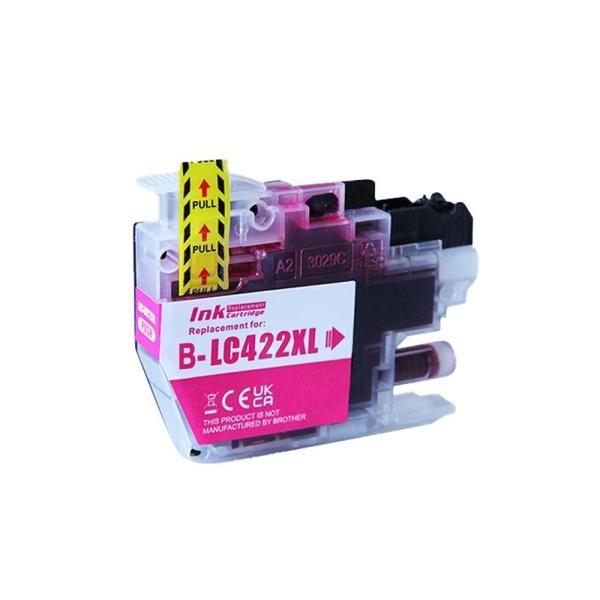 Cartucho de tinta Magenta XL Alta Capacidad compatible Brother LC422XLM