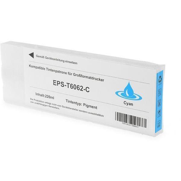 Cartucho de tinta Cian compatible Epson T6062