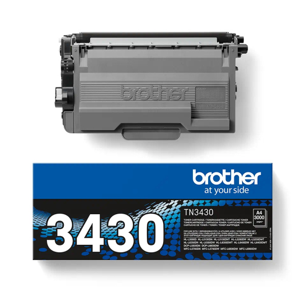 Cartucho de tóner Negro original Brother TN3430
