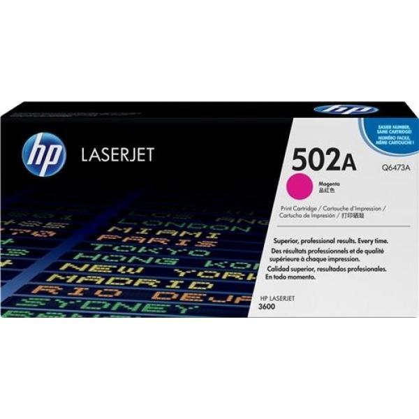 Original HP Q6473A Magenta Cartucho de Toner 502A