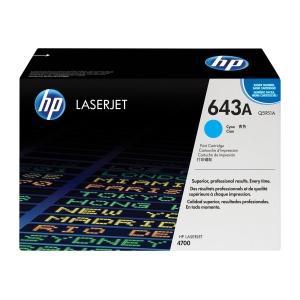 Original HP Q5951A Cyan Cartucho de Toner 643A