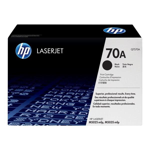 Original HP Q7570A Negro Cartucho de Toner 70A