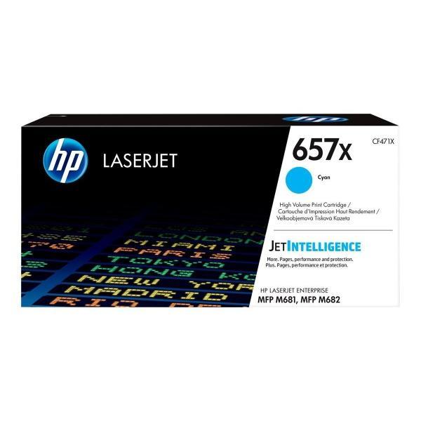 Original HP CF471X Cyan Cartucho de Toner 657X