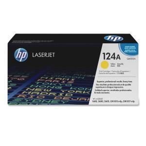 Original HP Q6002A Amarillo Cartucho de Toner 124A