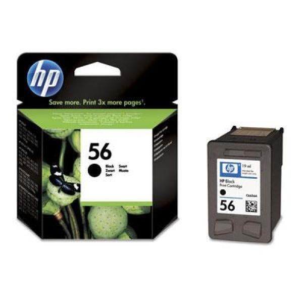 Cartucho de tinta Negro original HP 56 C6656AE