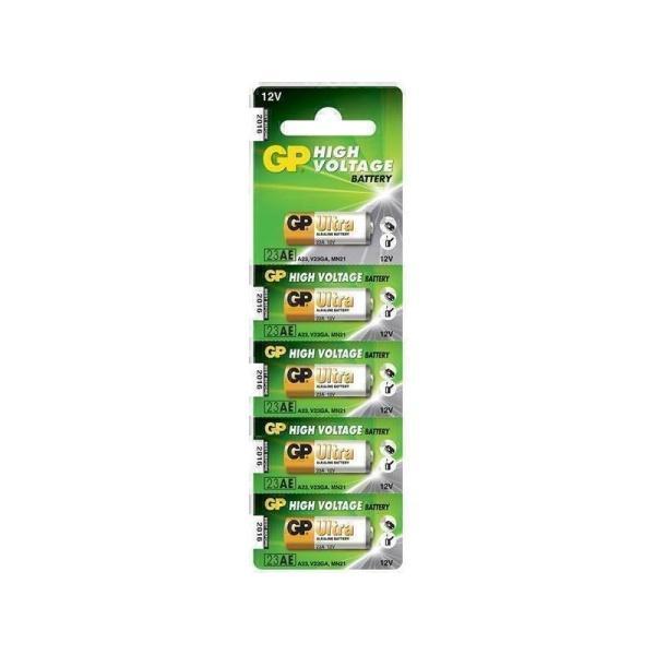 GP Pack de 5 Pilas Alcalinas 23A 12V