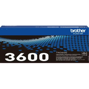 Cartucho de tóner Negro original Brother TN3600