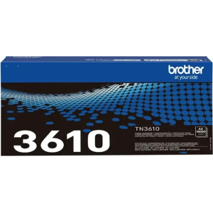 Cartucho de tóner Negro original Brother TN3610
