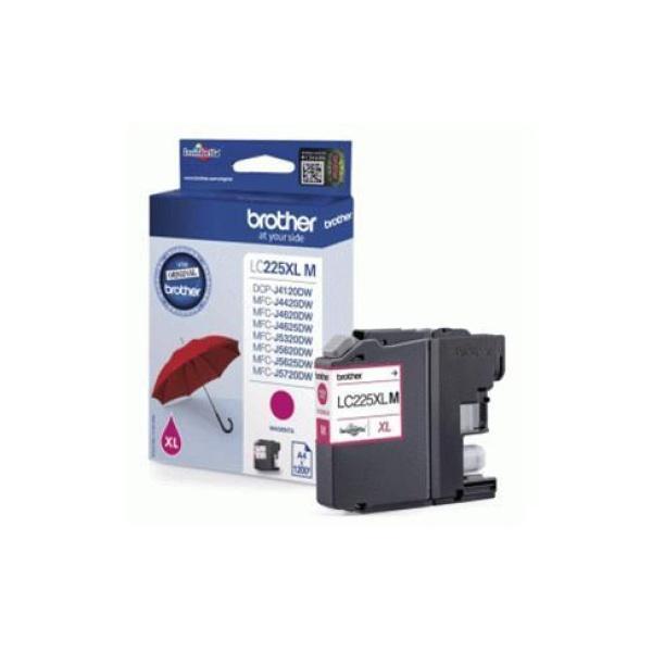 Cartucho de tinta Magenta XL Alta Capacidad original Brother lc225xlm