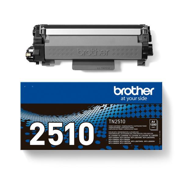 Cartucho de tóner Negro original Brother TN2510