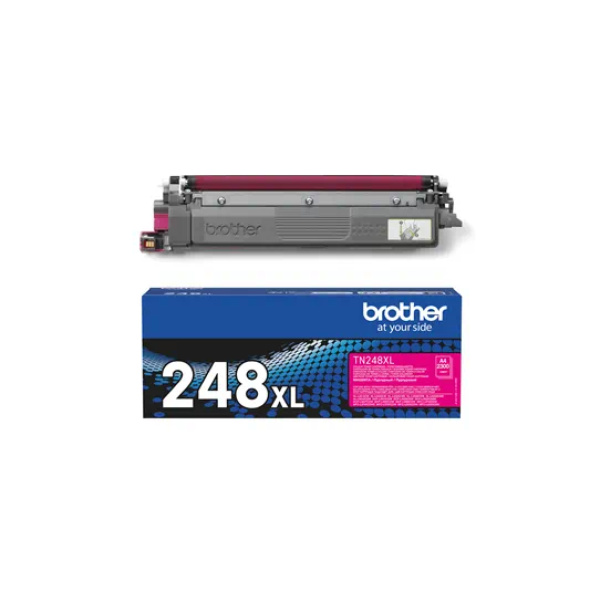 Cartucho de tóner Magenta XL Alta Capacidad original Brother TN248XLM