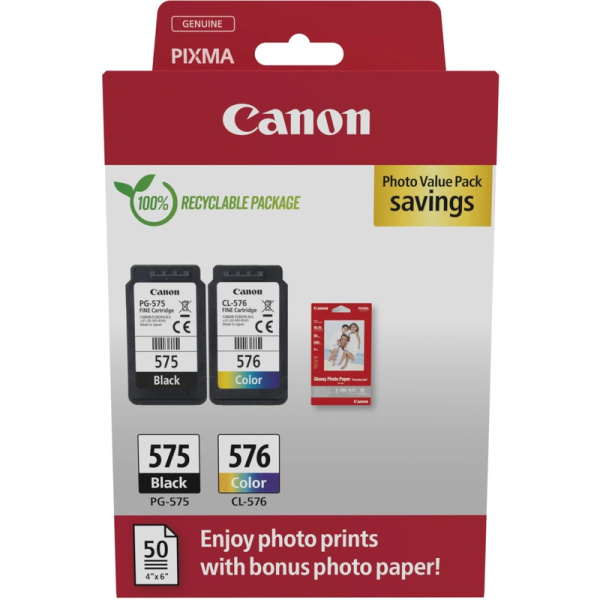 Pack ahorro original Canon PG575