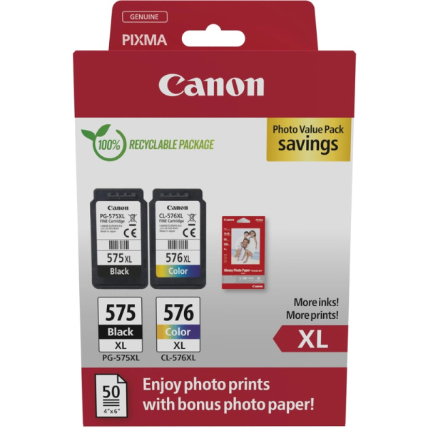 Pack ahorro XL original Canon PG575XL