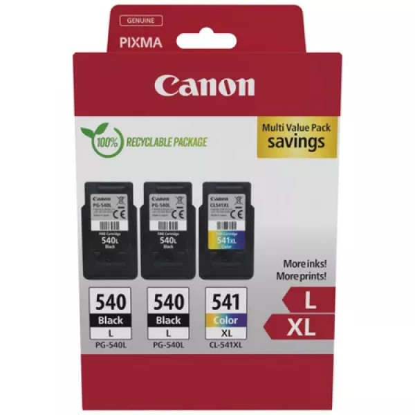 Pack ahorro XL original Canon PG540L