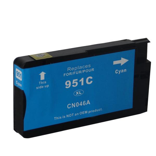 Compatible Tinta HP 951XL cartucho cian CN046AE