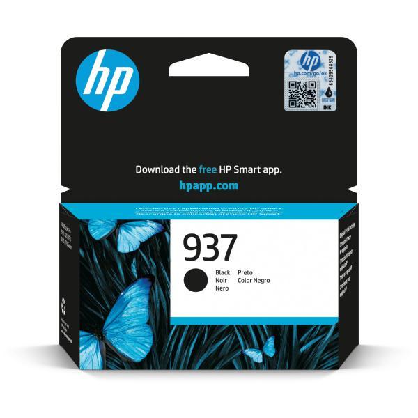 Cartucho de tinta Negro original HP 937 4S6W5NE
