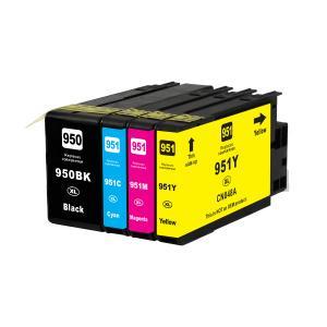 Compatible  Tinta Pack 4 colores HP 950XL / HP 951XL