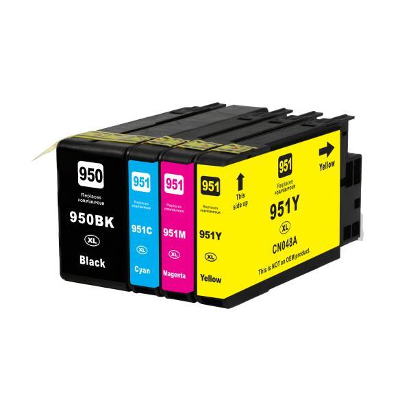 Compatible Tinta Pack 4 colores HP 950XL / HP 951XL